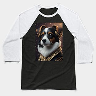 Jack Russell Pet Portrait Baseball T-Shirt